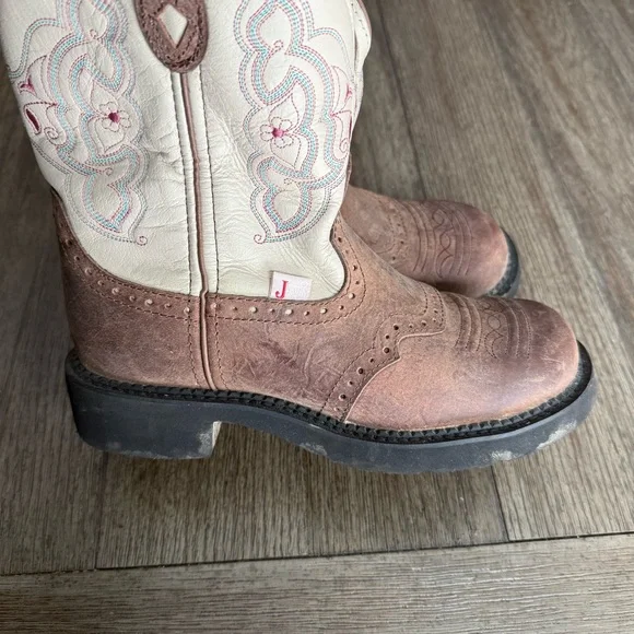 Justin cowgirl boots - Picture 3 of 7